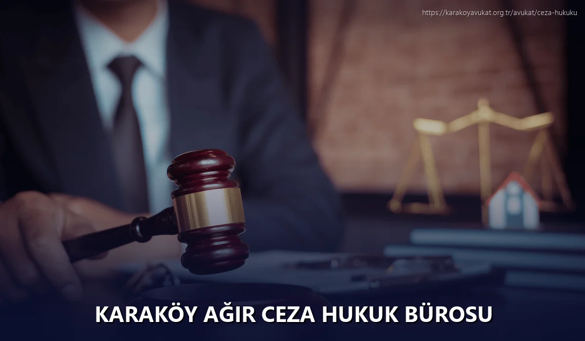Karaköy Ağır Ceza Hukuk Bürosu